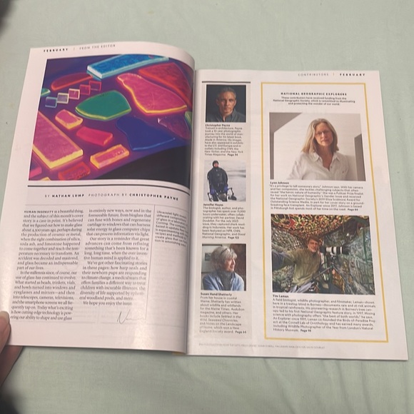 National Geographic Magazine February 2024 The Glass Age - Picture 6 of 15